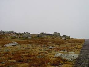 Blick zurck zum Lookout